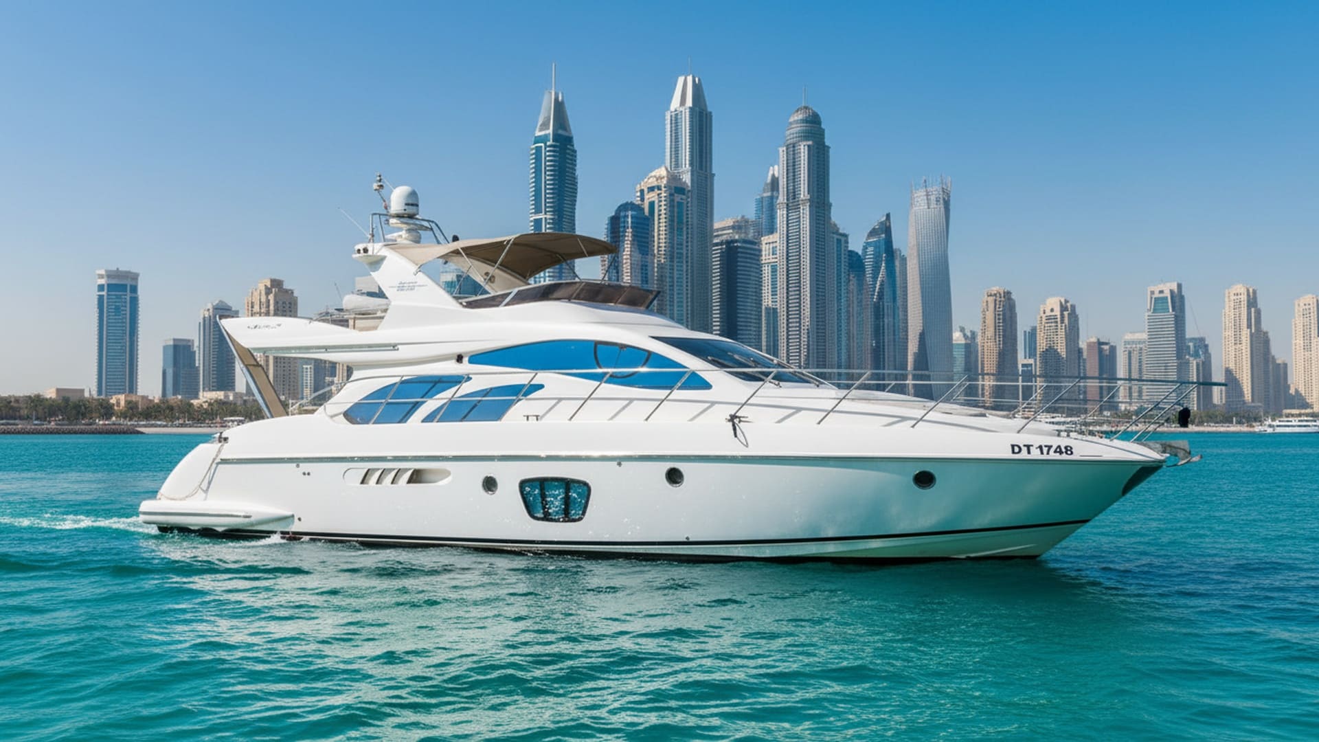 Spirit Breeze 55 ft yacht charter Dubai