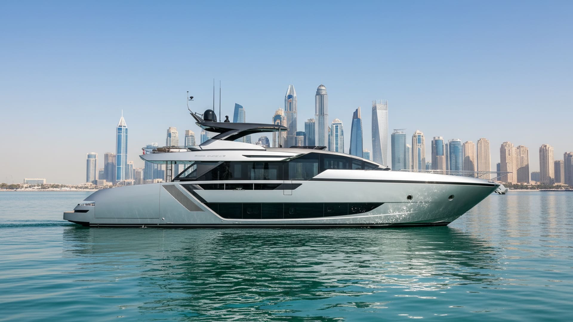 Crystal Adventurer 82 ft yacht charter Dubai