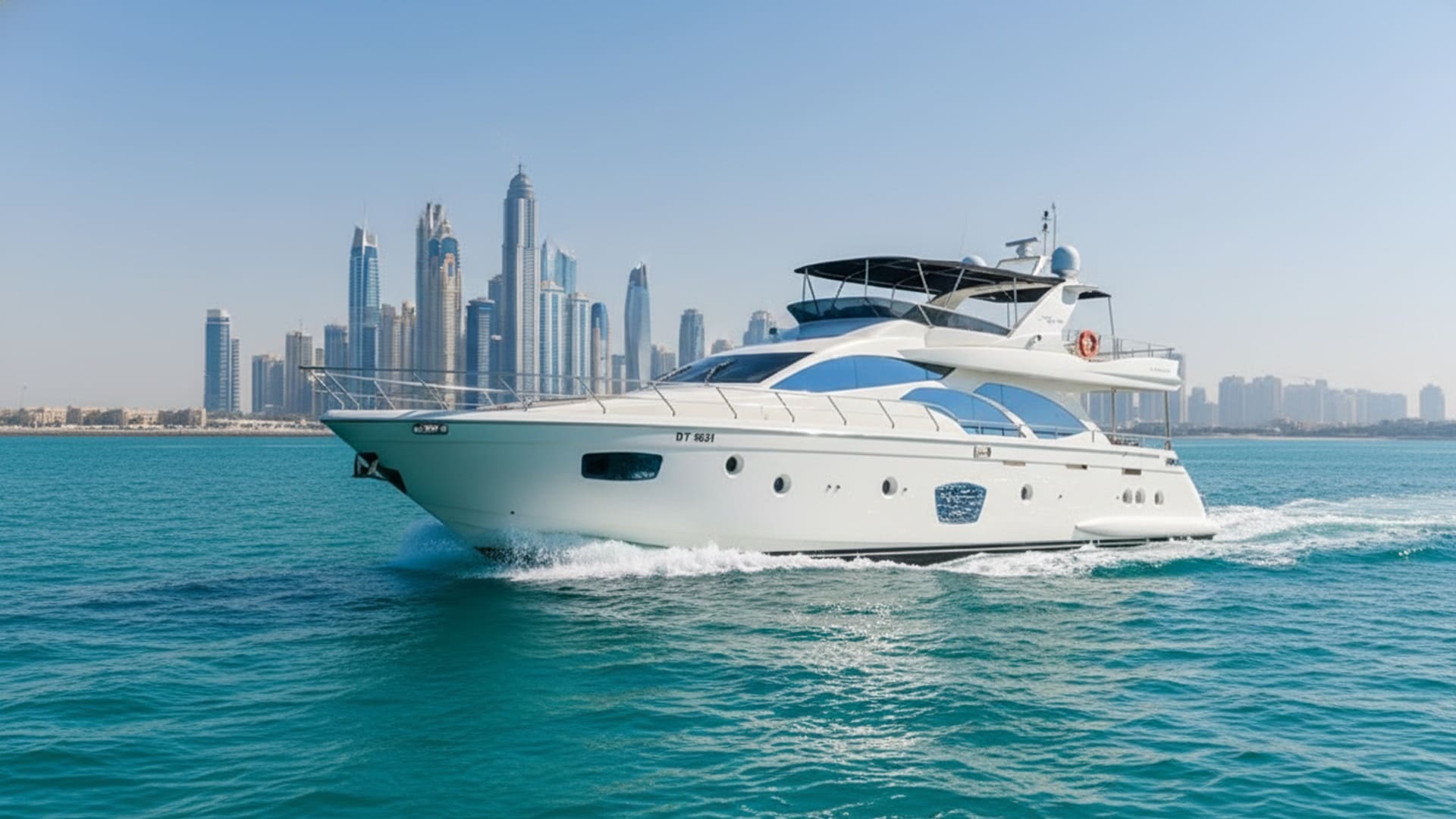 Spirit Paradise 75 ft yacht charter Dubai