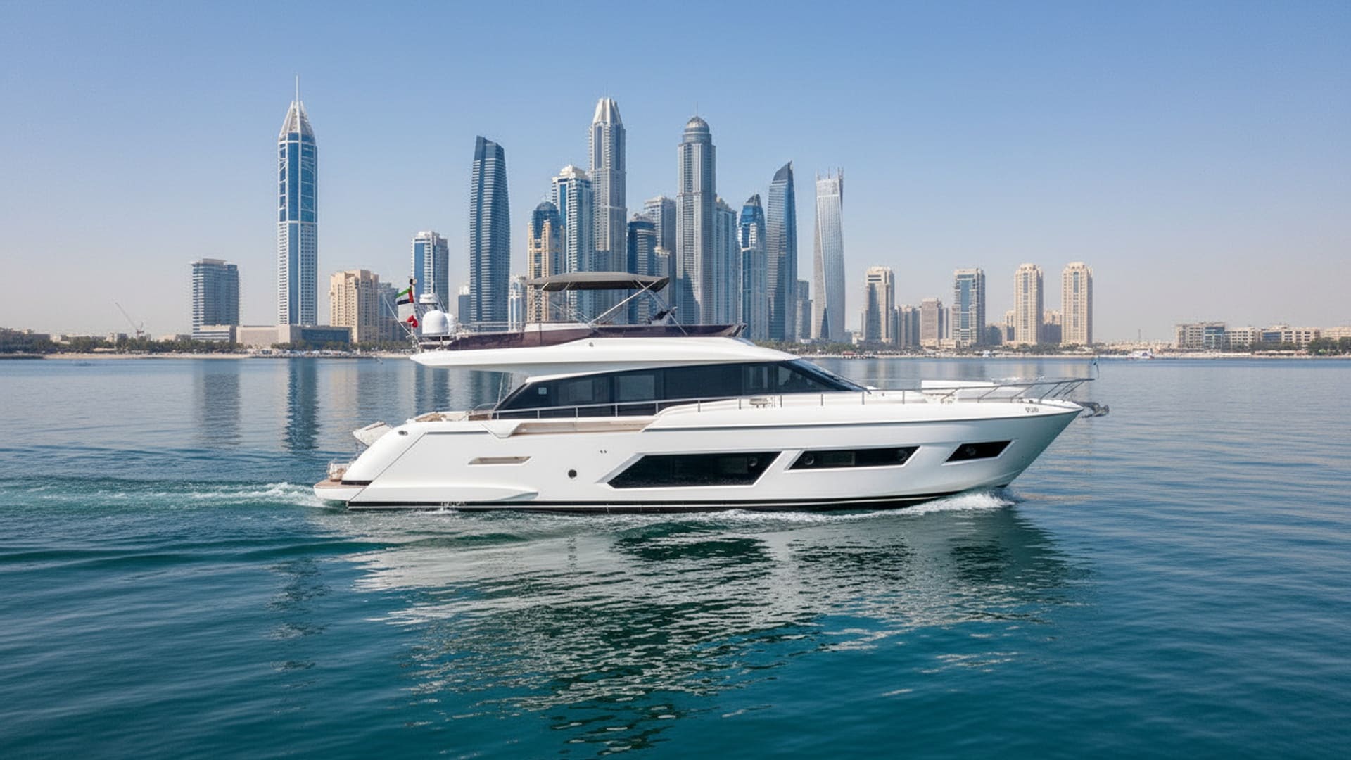Mystic Ocean 67 ft yacht charter Dubai
