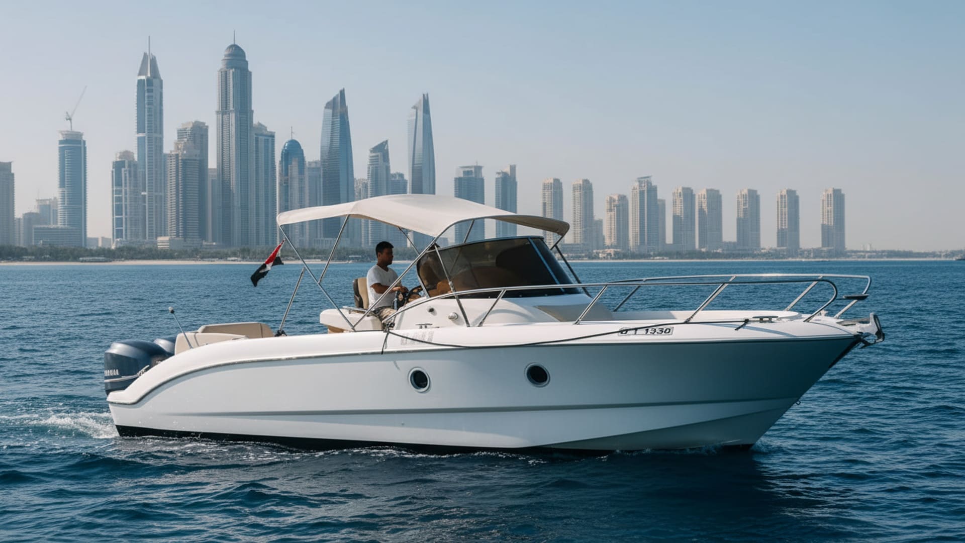Noble Adventurer 30 ft yacht charter Dubai